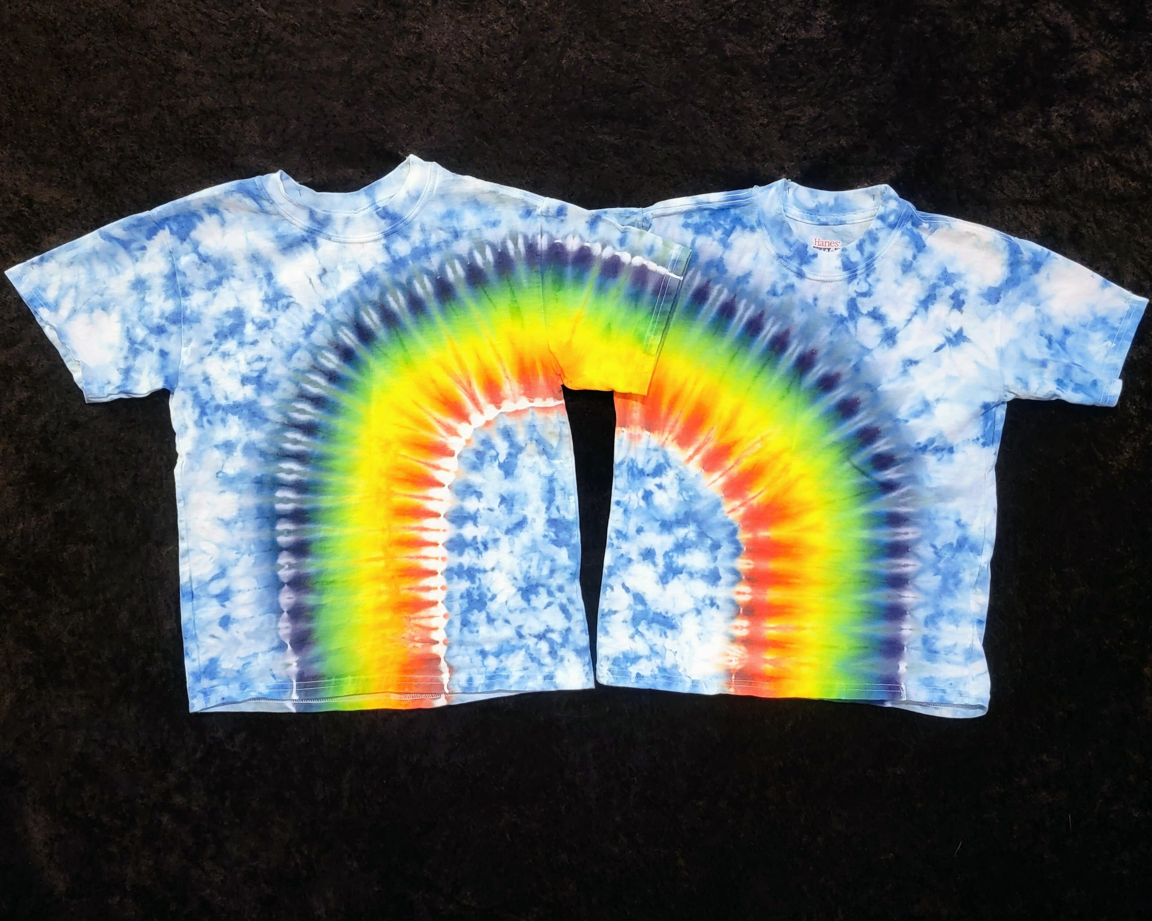 Youth (Size S) T-shirt Set - Rainbow
