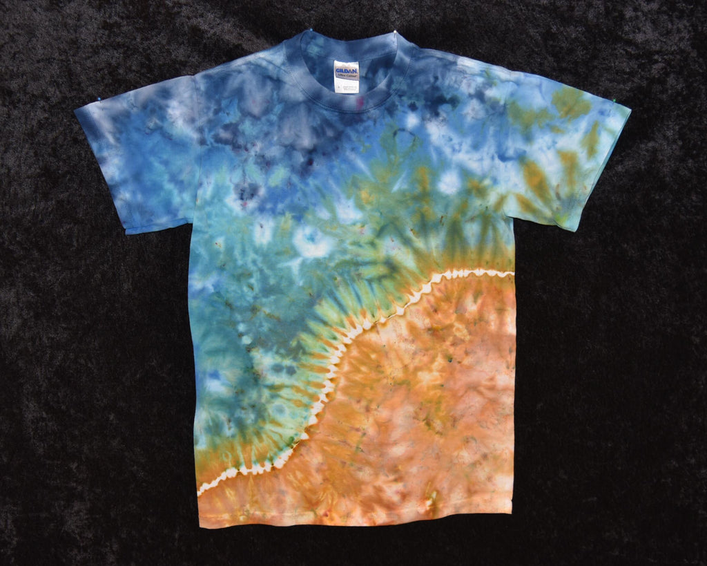 S (small - Adult) - T-Shirt - Beach Scene