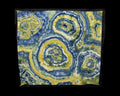 Blue Green Geode Tapestry - 52" x 57"