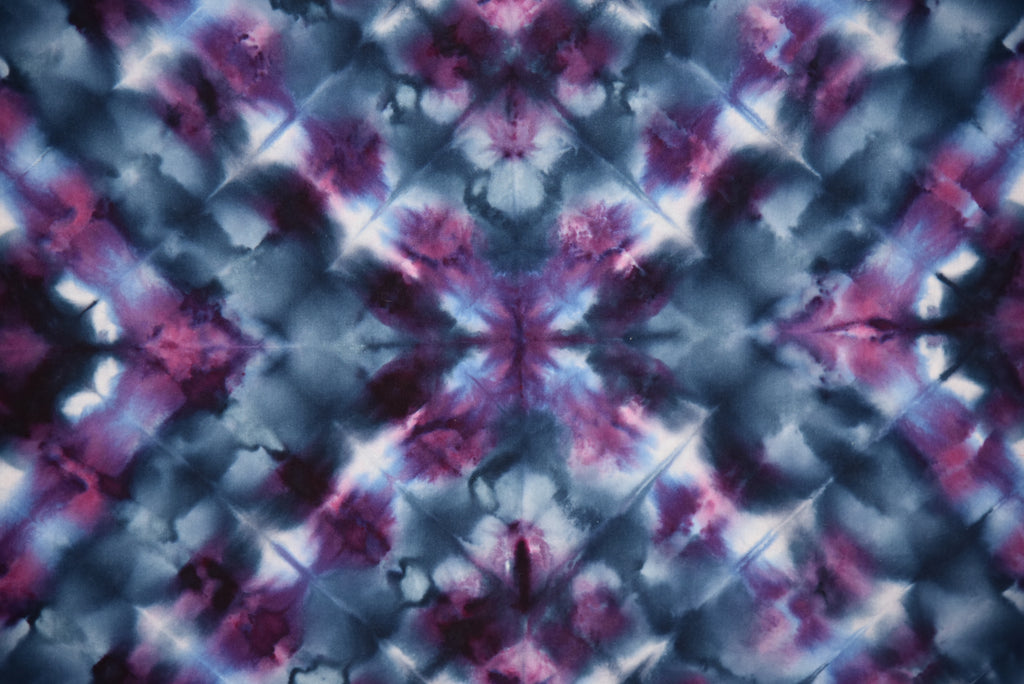 Purple Geometric Tapestry - 53" x 56"