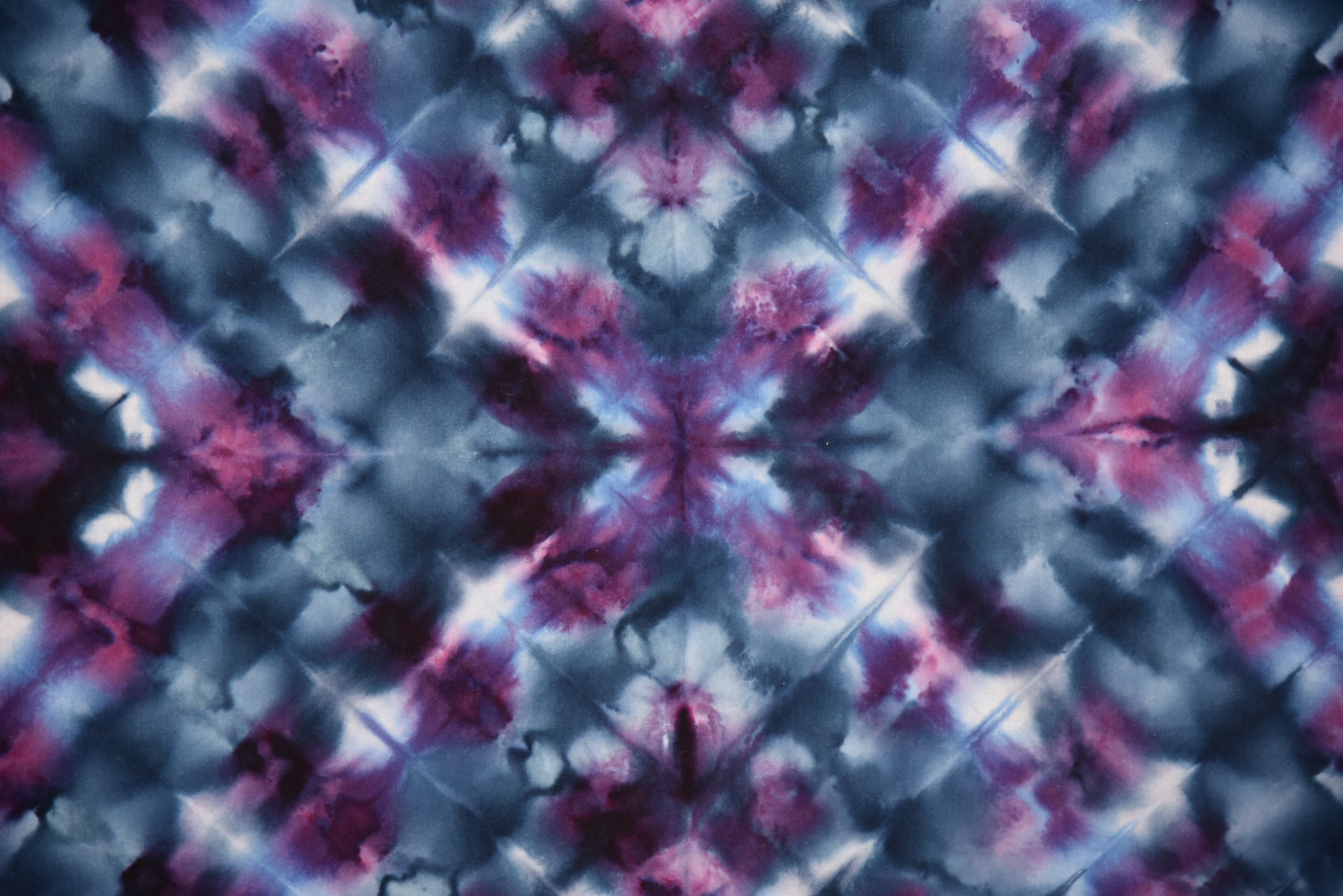 Purple Geometric Tapestry - 53" x 56"