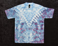 Youth (Size L) T-shirt - Blue and Purple "V"