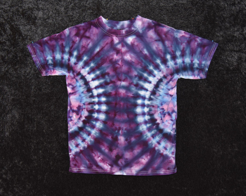 Youth (Size L) T-shirt - Purple, Blue, Pink