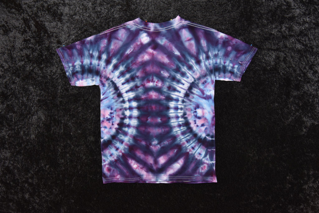 Youth (Size L) T-shirt - Purple, Blue, Pink