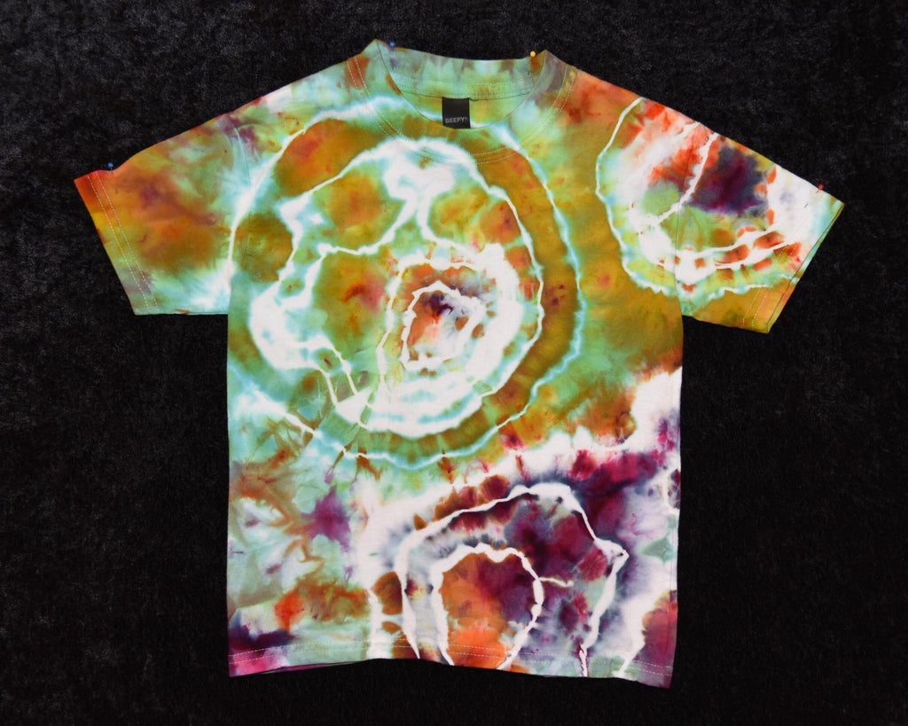 Youth (Size XS) T-shirt - Green Geode