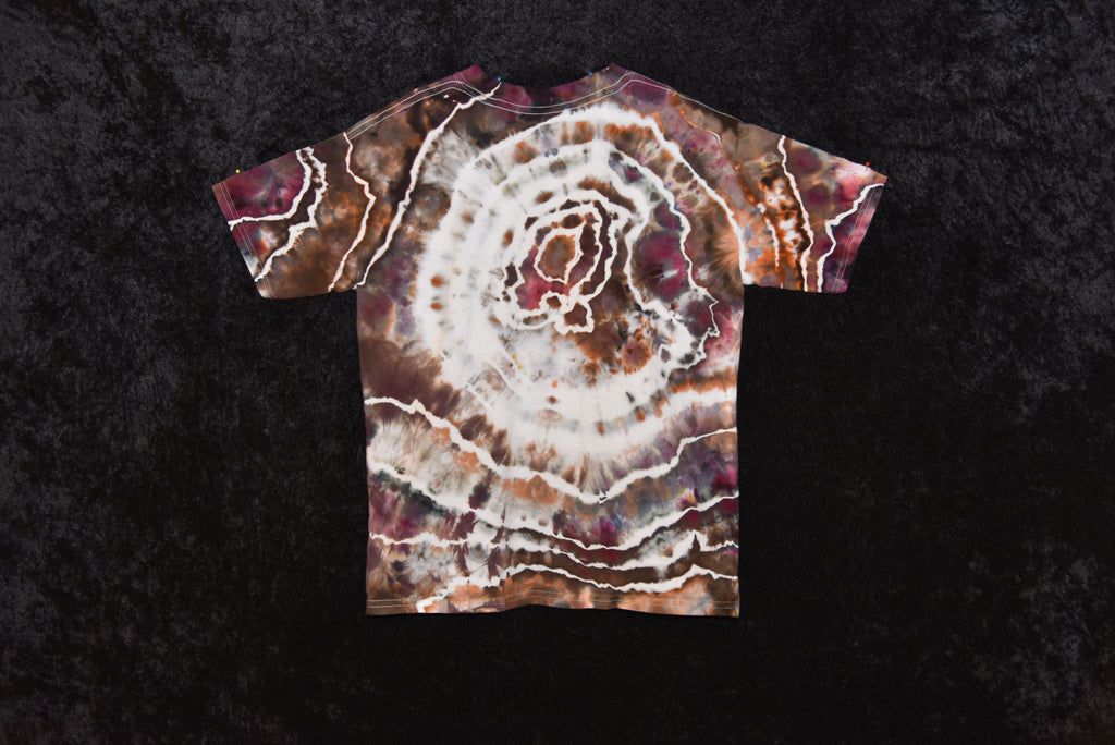 Youth (Size L) T-shirt - Brown Geode
