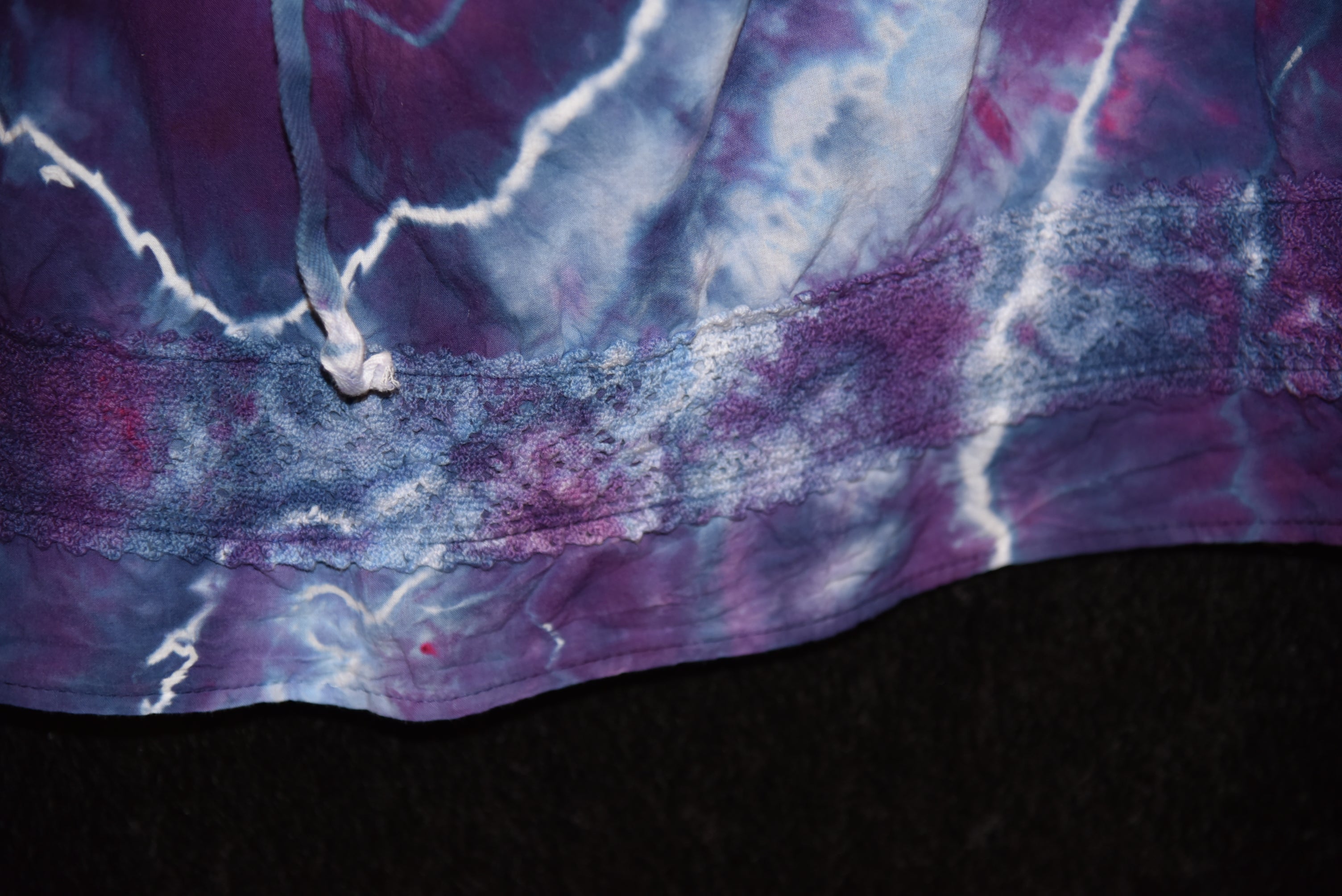 L - Purple Geode Mini Skirt