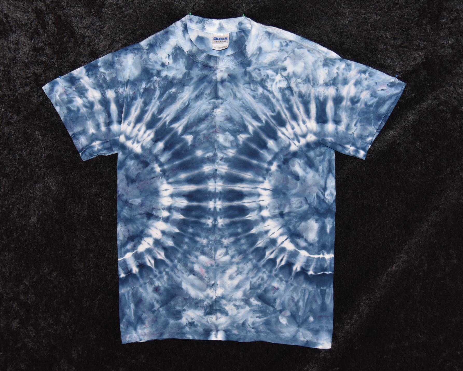 S (small - Adult) - T-Shirt - Blue side arcs