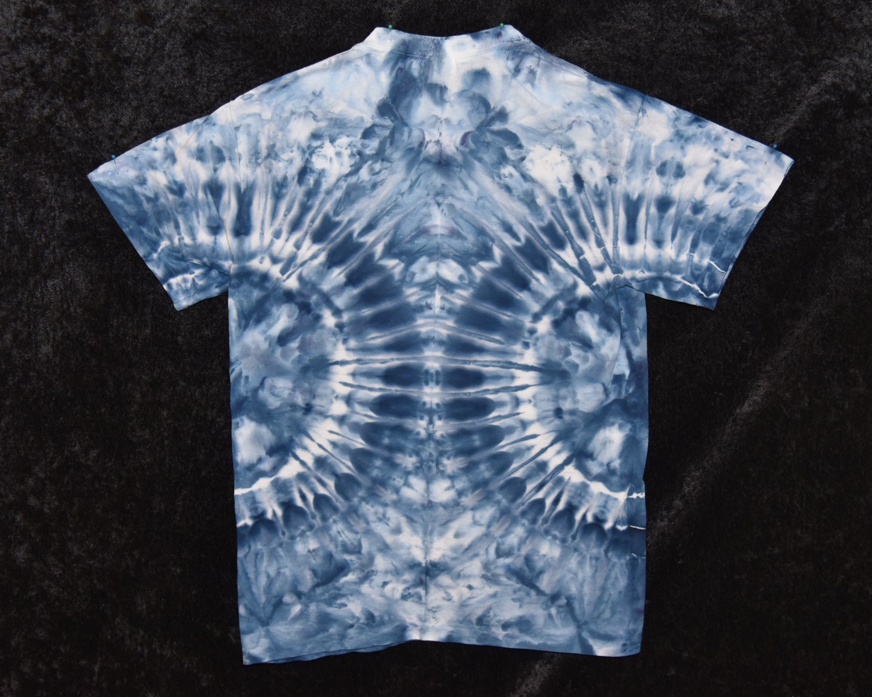 S (small - Adult) - T-Shirt - Blue side arcs