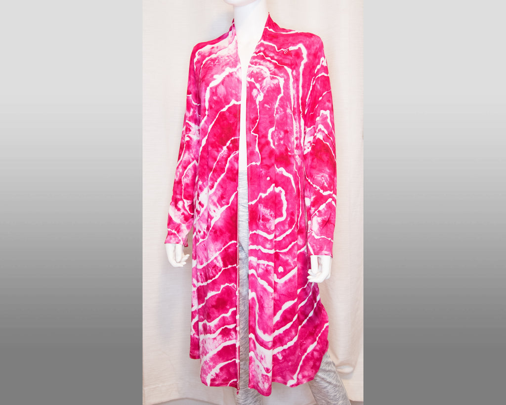Duster - XXL - Fuchsia (pink-ish red) Geode