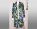 Duster - Medium - Blue, Green Geode