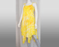 XL - Women's Festival Skirt/Dress - Yellow Geode
