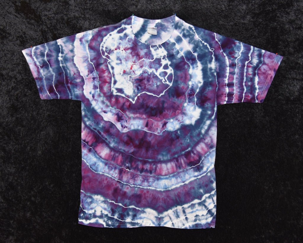 L (adult) - T-Shirt - Purple Geode