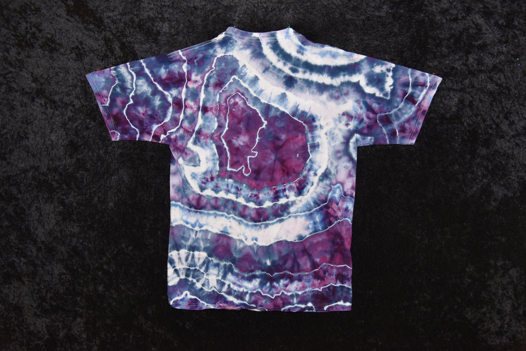 L (adult) - T-Shirt - Purple Geode