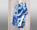 2XL (adult) - T-Shirt - Blue Geode Pattern