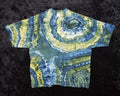 3XL (adult) - T-Shirt - Blue Green Geode