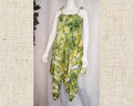 XL - Women's Festival Skirt/Dress - Green Geode