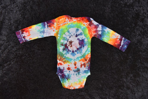 18 mo. bodysuit - Rainbow Bullseye