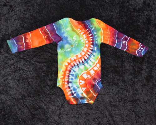 24 mo. bodysuit - Rainbow Waves