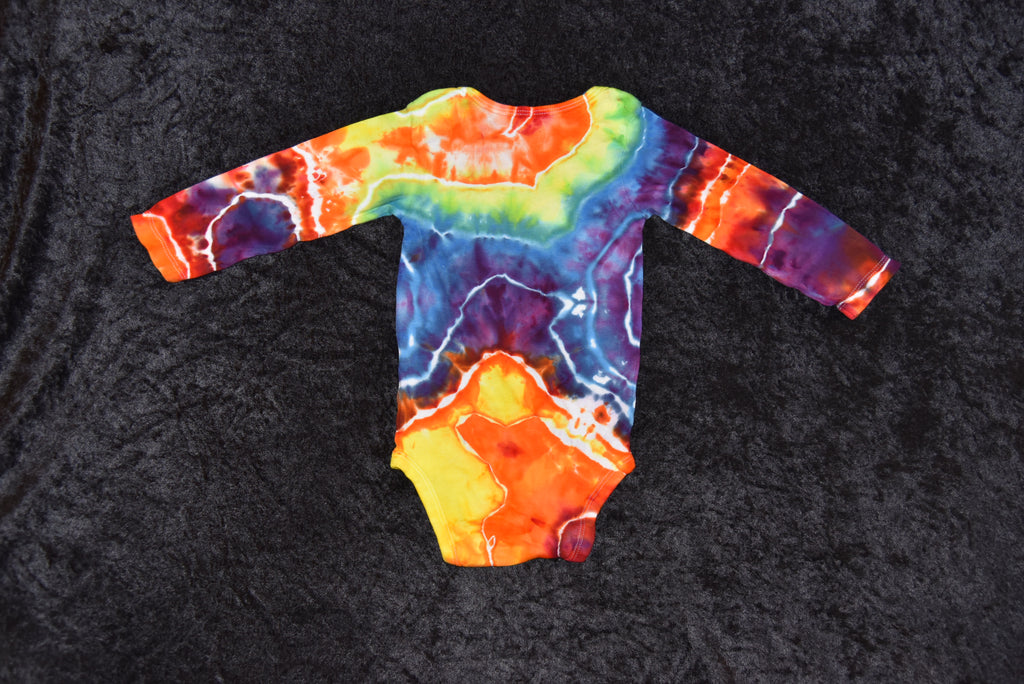 24 mo. bodysuit - Rainbow Geode