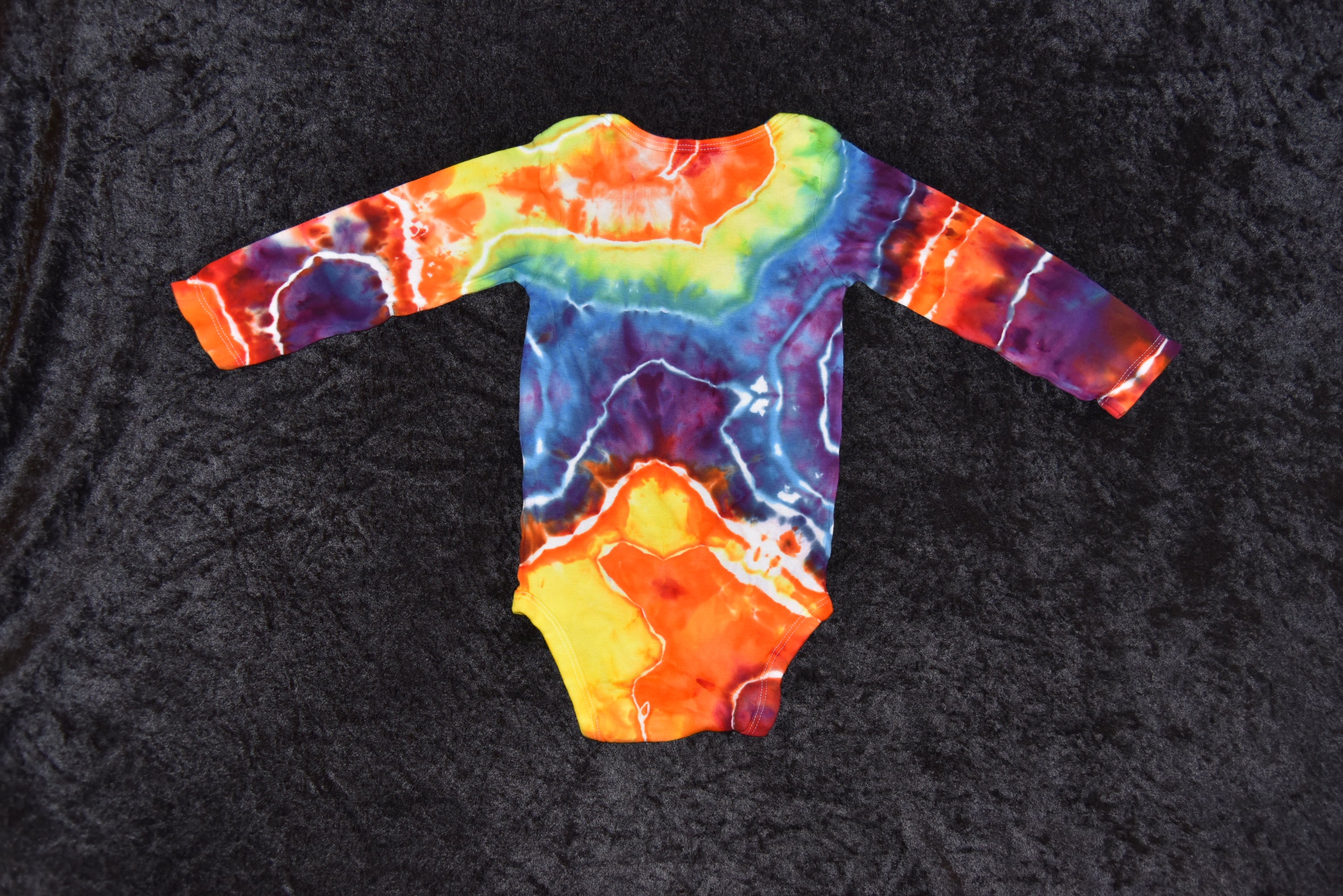 24 mo. bodysuit - Rainbow Geode