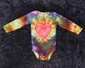 24 mo. bodysuit - rainbow heart