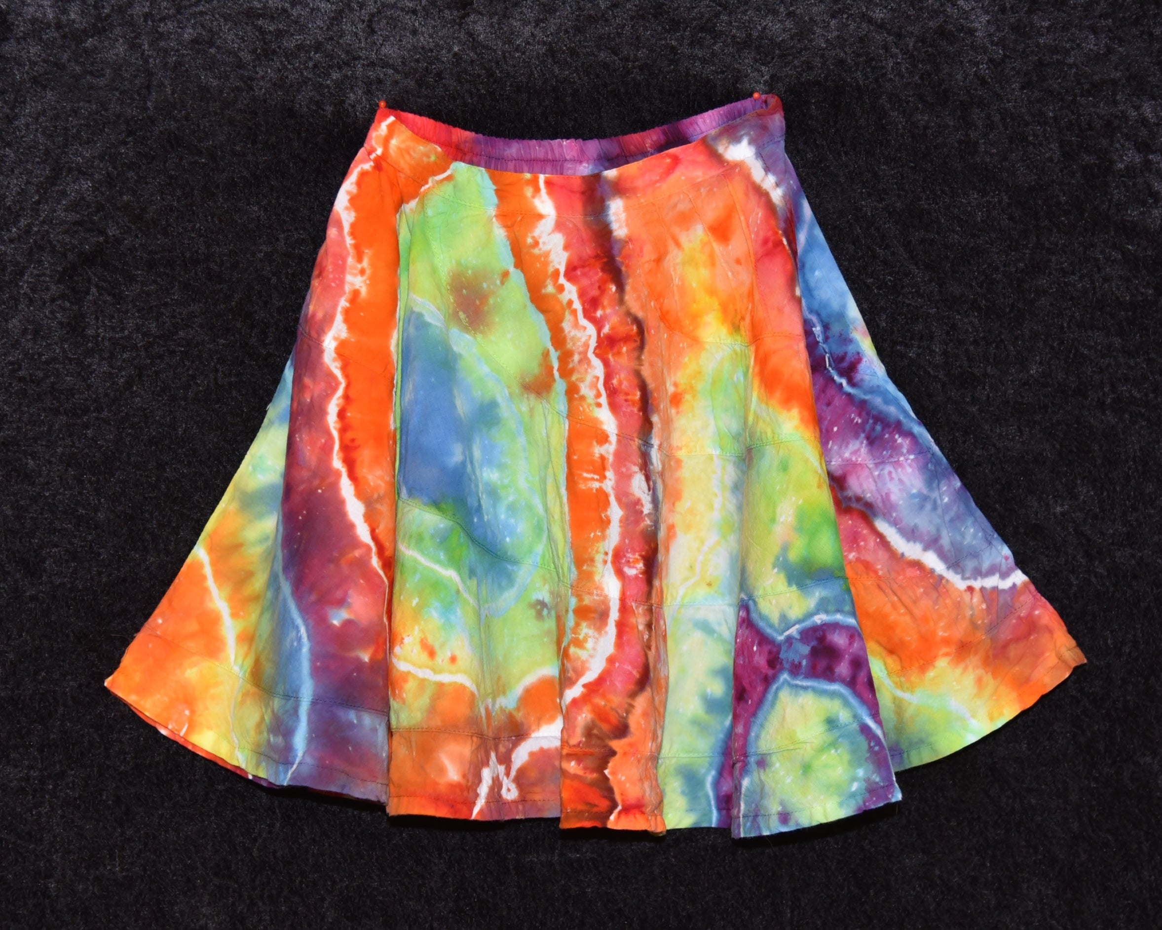 Toddler Size 2 - Twirl Skirt - Rainbow Geode