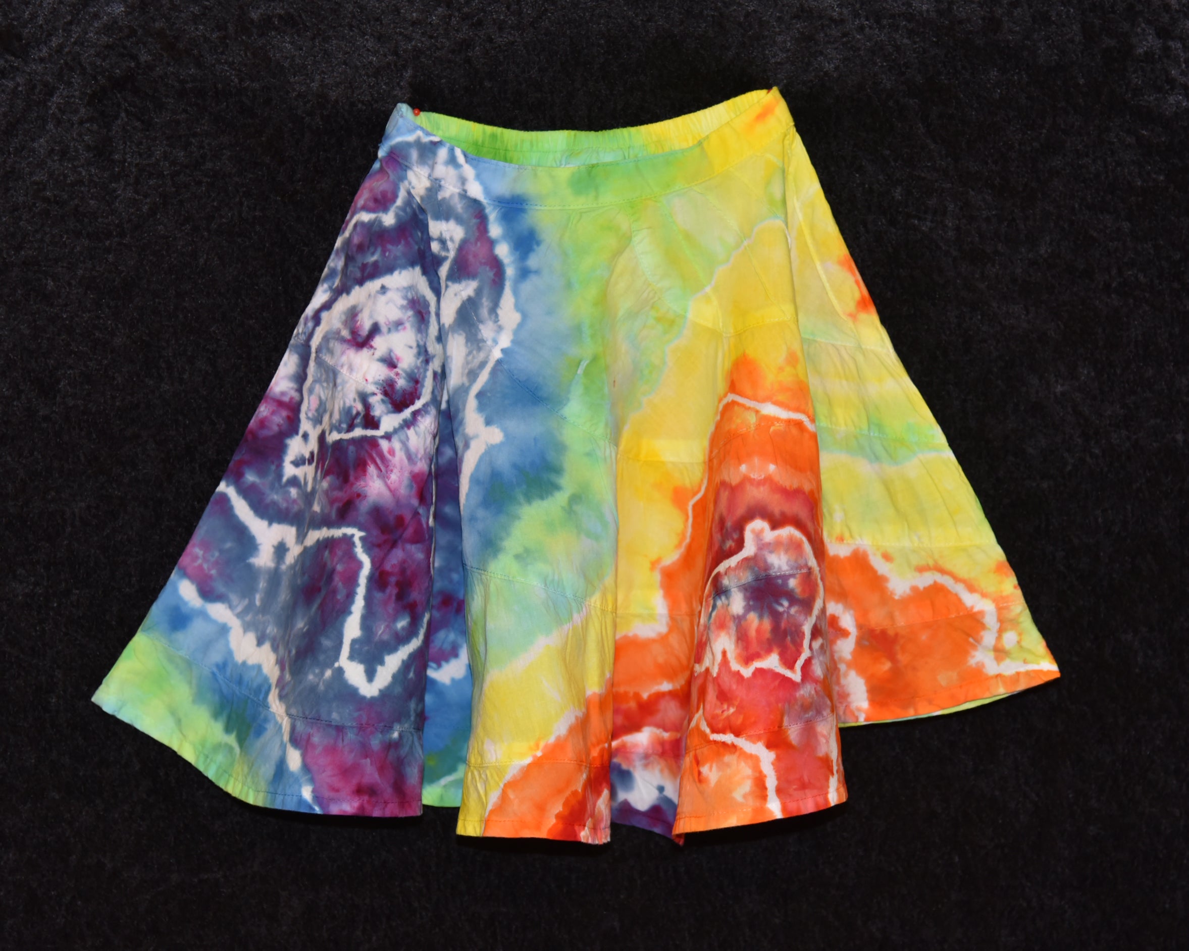 Toddler Size 2 - Twirl Skirt - Rainbow Geode