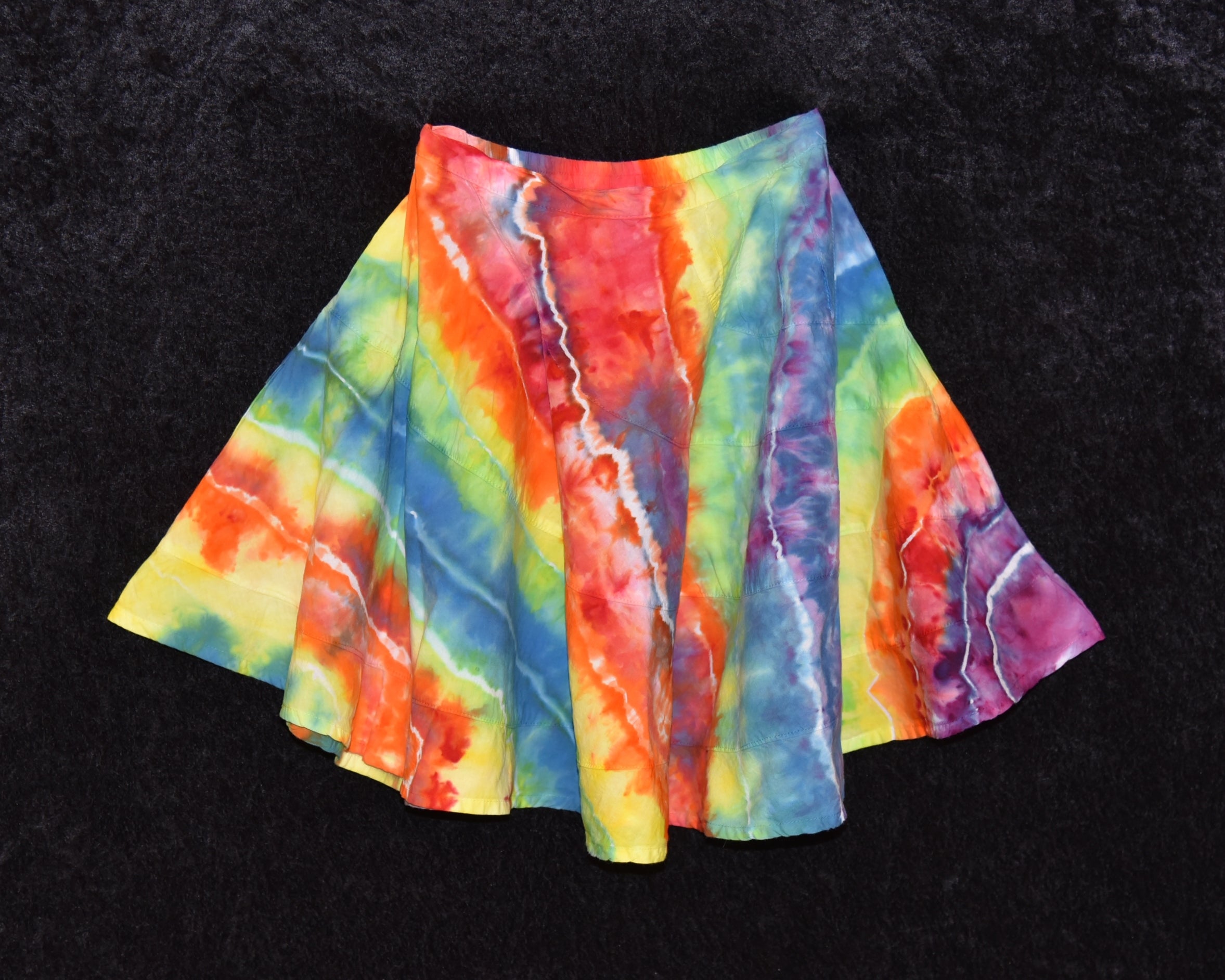 Toddler Size 4 - Twirl Skirt - Rainbow Stripes