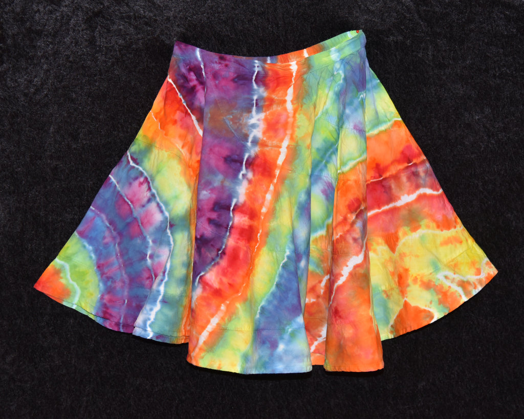 Toddler Size 4 - Twirl Skirt - Rainbow Stripes