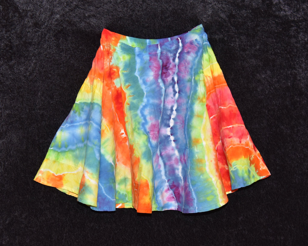 Toddler Size 6 - Twirl Skirt - Rainbow Stripes