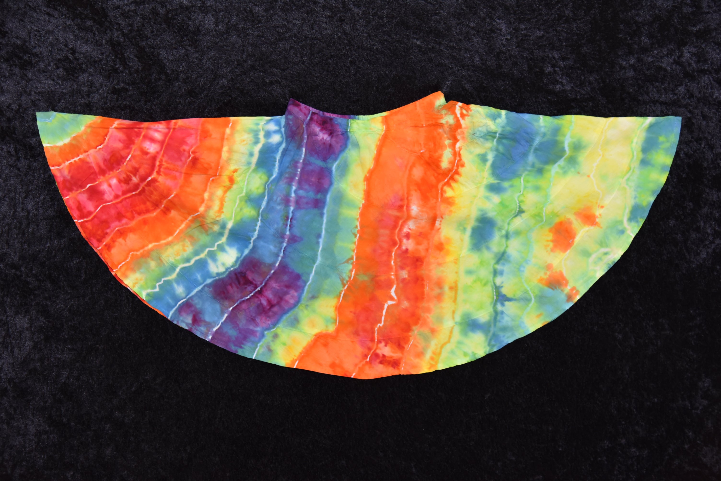 Toddler Size 8 - Twirl Skirt - Rainbow Stripes