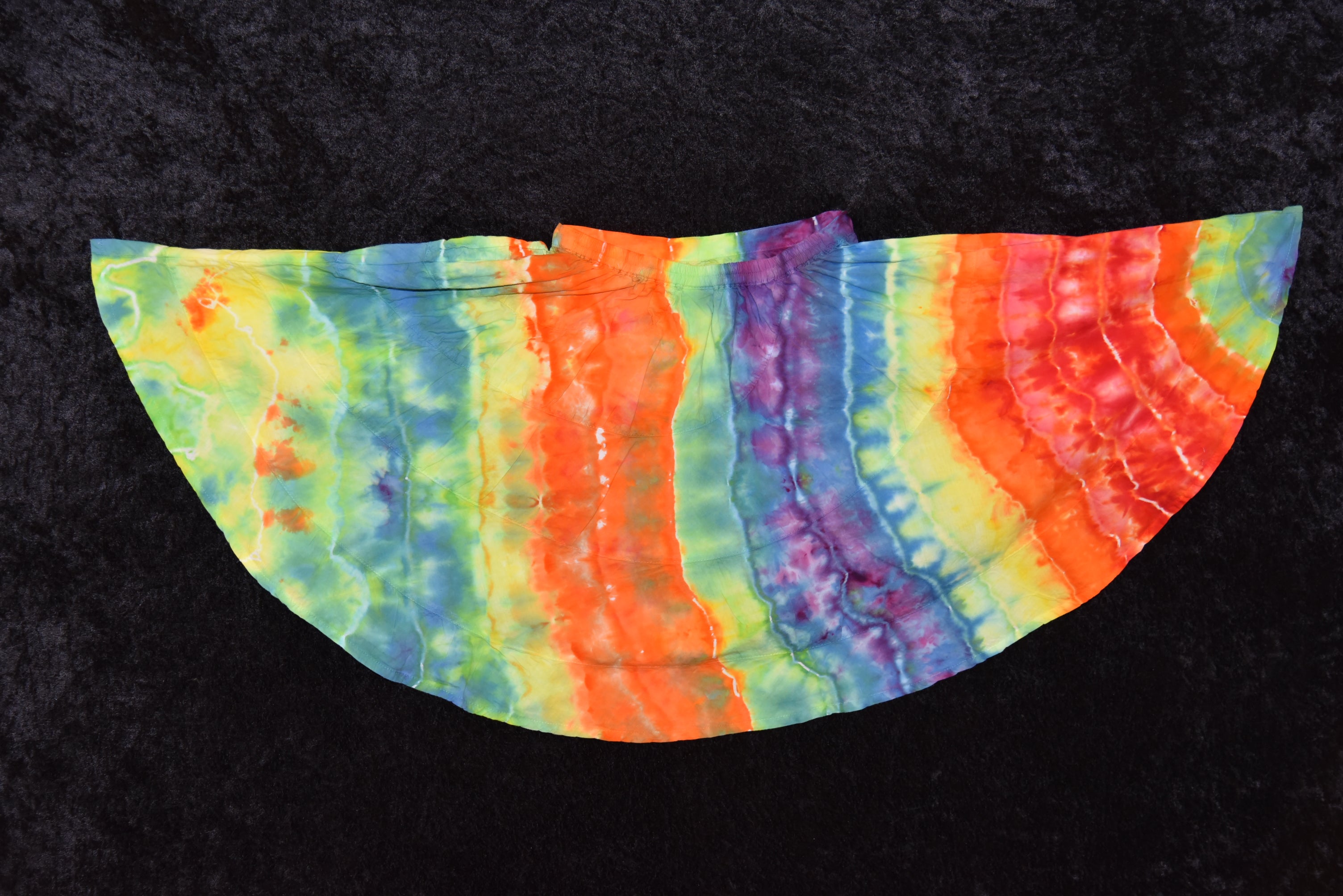 Toddler Size 8 - Twirl Skirt - Rainbow Stripes