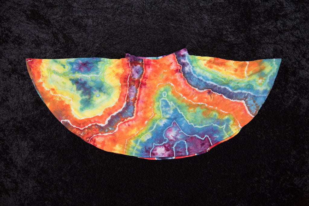 Toddler Size 8 - Twirl Skirt - Rainbow Geode