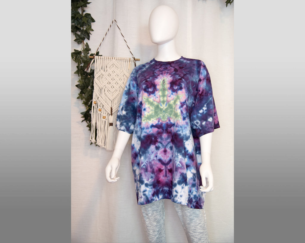 2XL (adult) - T-Shirt - Leaf Pattern