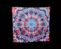 Pink Purple Blue Mandala Tapestry - 53" x 56"