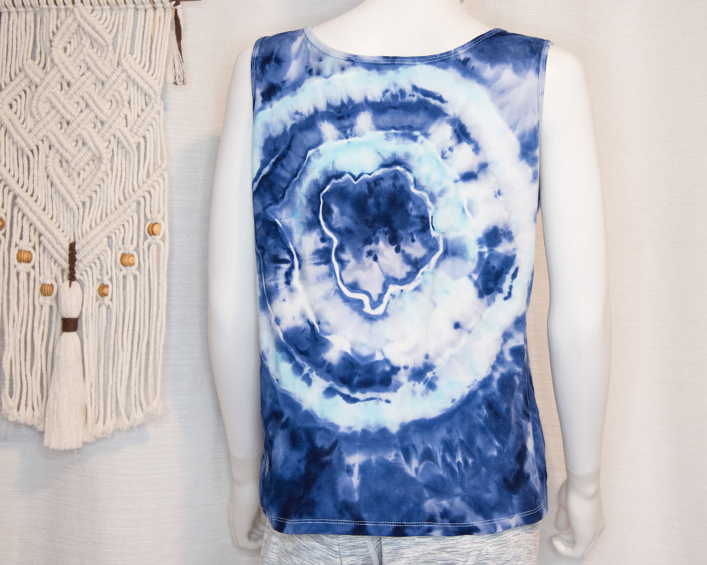 Women's Tank Top - Extra Large - Blue Circle