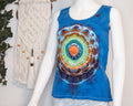 Women's Tank Top - Medium - Center Mandala