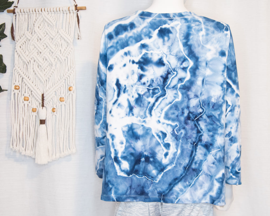 Women's Plus Sized Top - 18/20W - Blue Geode