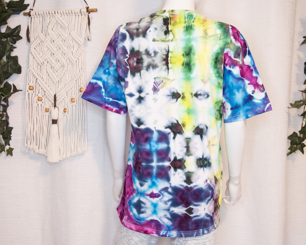 L (adult) - T-Shirt - Abstract multicolor