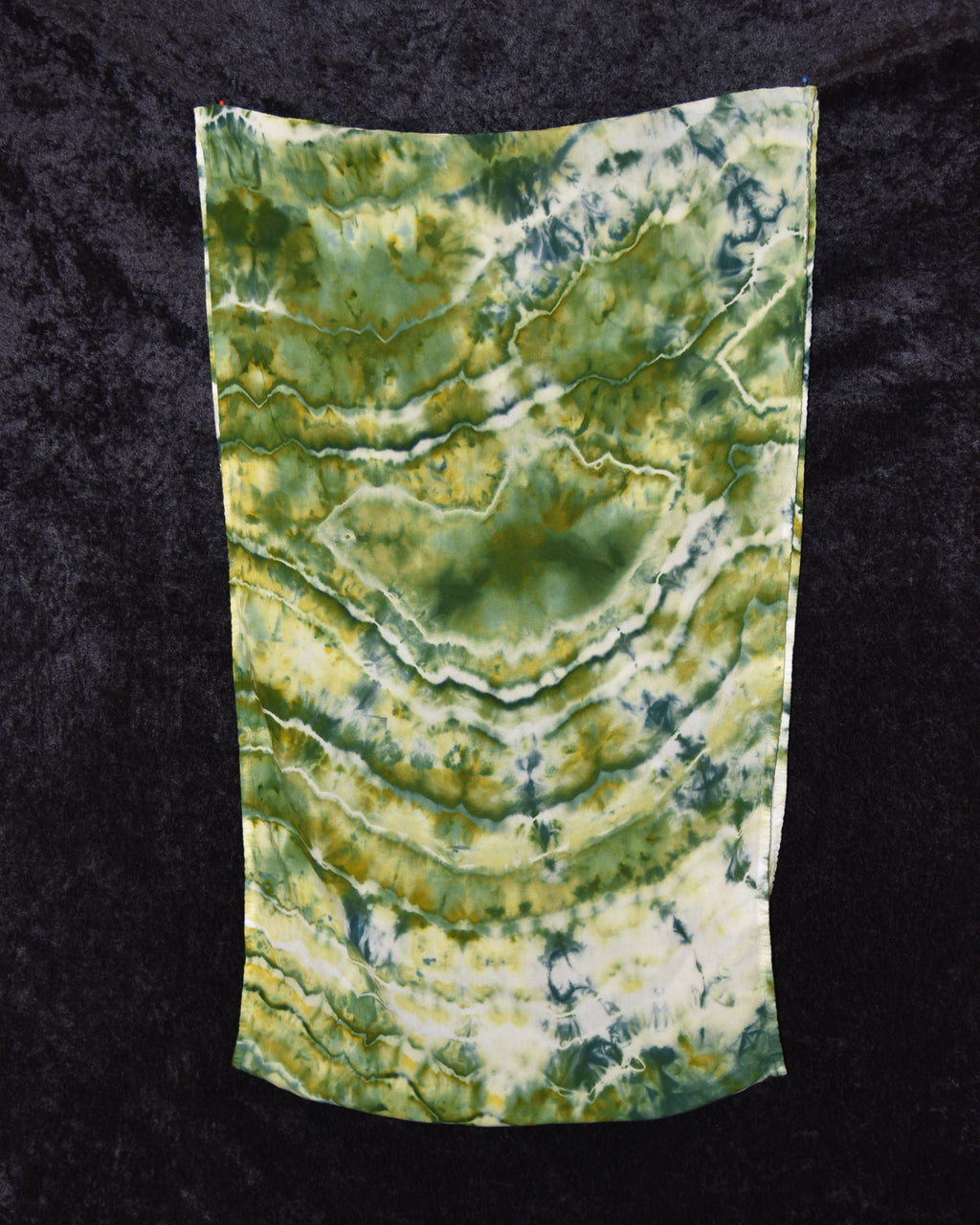 Circular Rayon Infinity Scarf - Greens