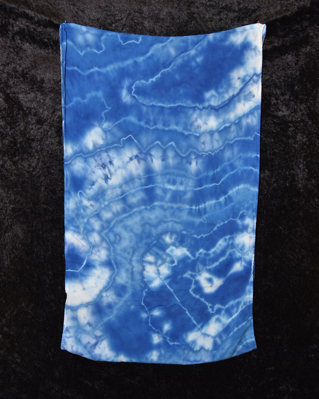 Circular Rayon Infinity Scarf - Blue