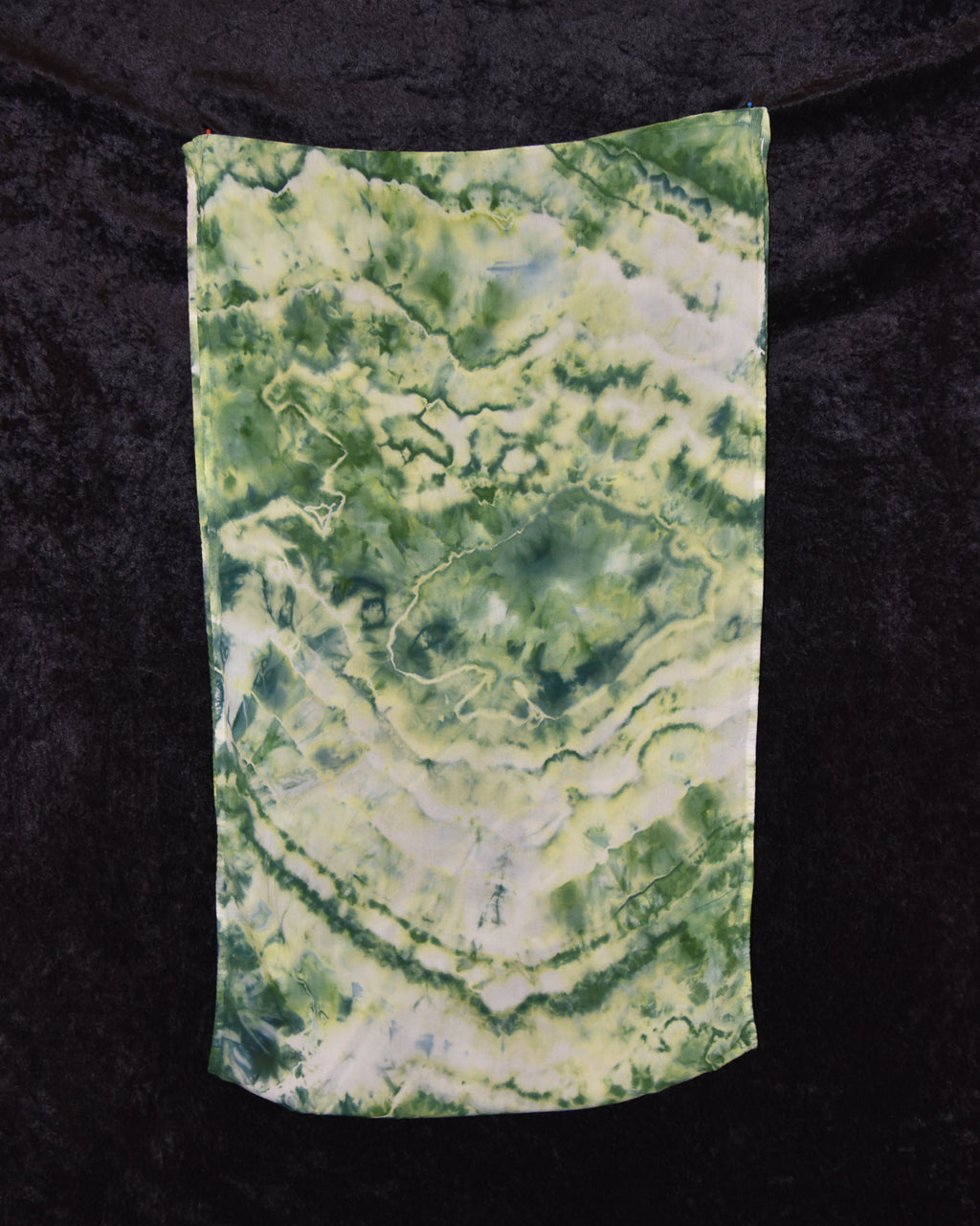 Circular Rayon Infinity Scarf - Green