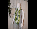 Circular Rayon Infinity Scarf - Greens