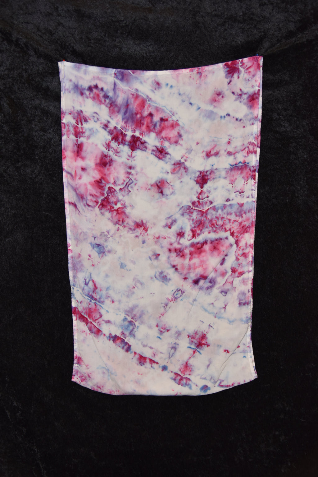 Circular Rayon Infinity Scarf - Pink, Purple, Blue