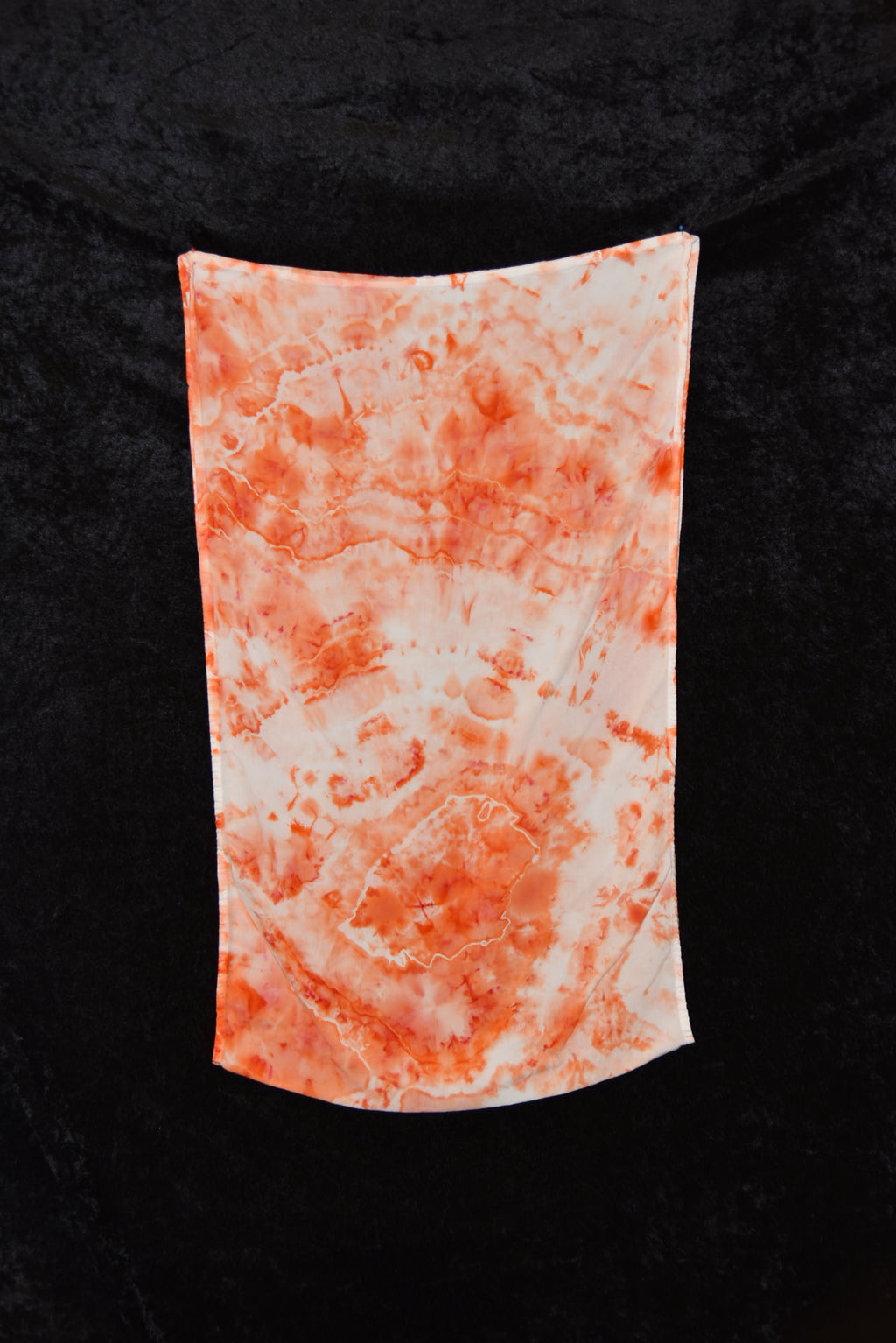 Circular Rayon Infinity Scarf - Peach, Orange
