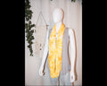 Circular Rayon Infinity Scarf - Yellow, Orange