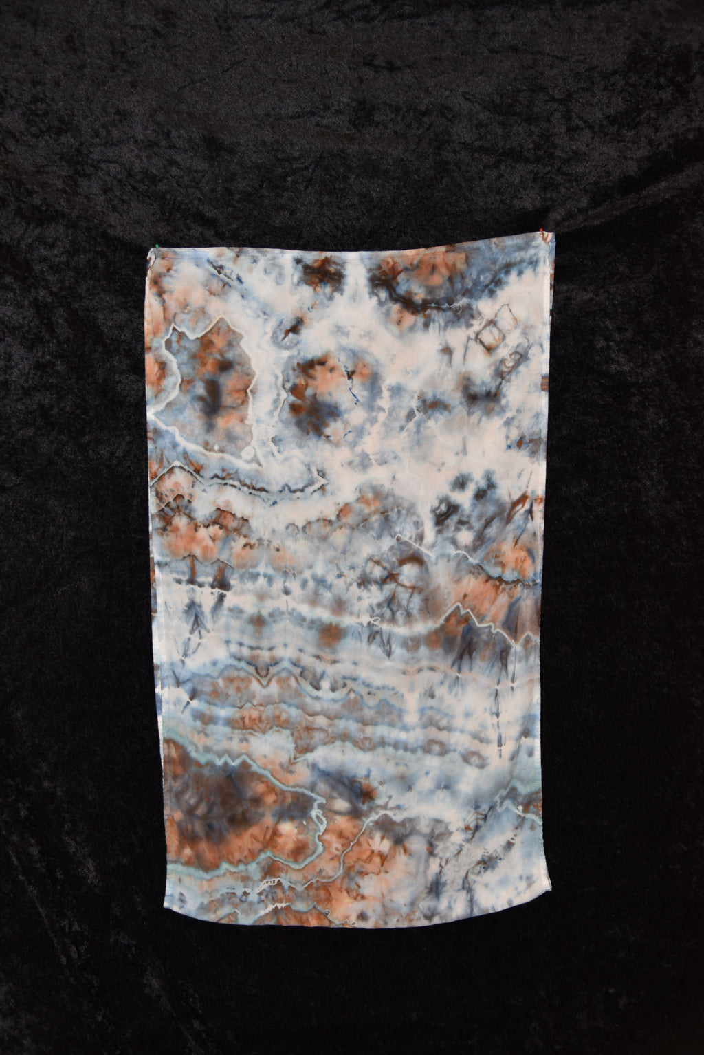 Circular Rayon Infinity Scarf - Blue Gray