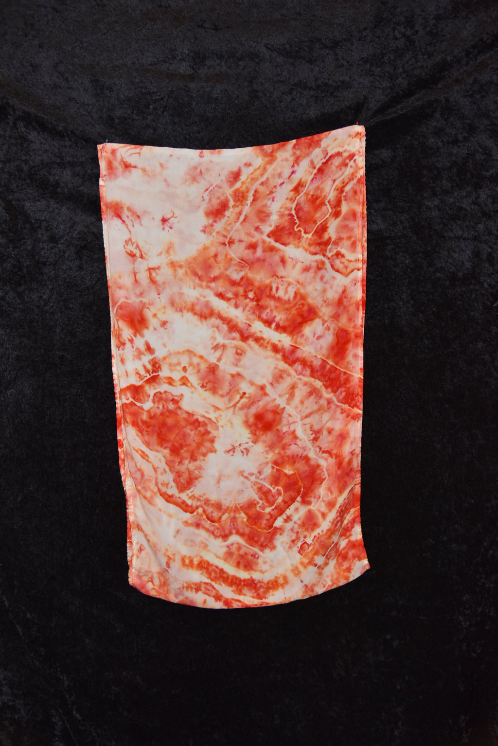 Circular Rayon Infinity Scarf - Coral