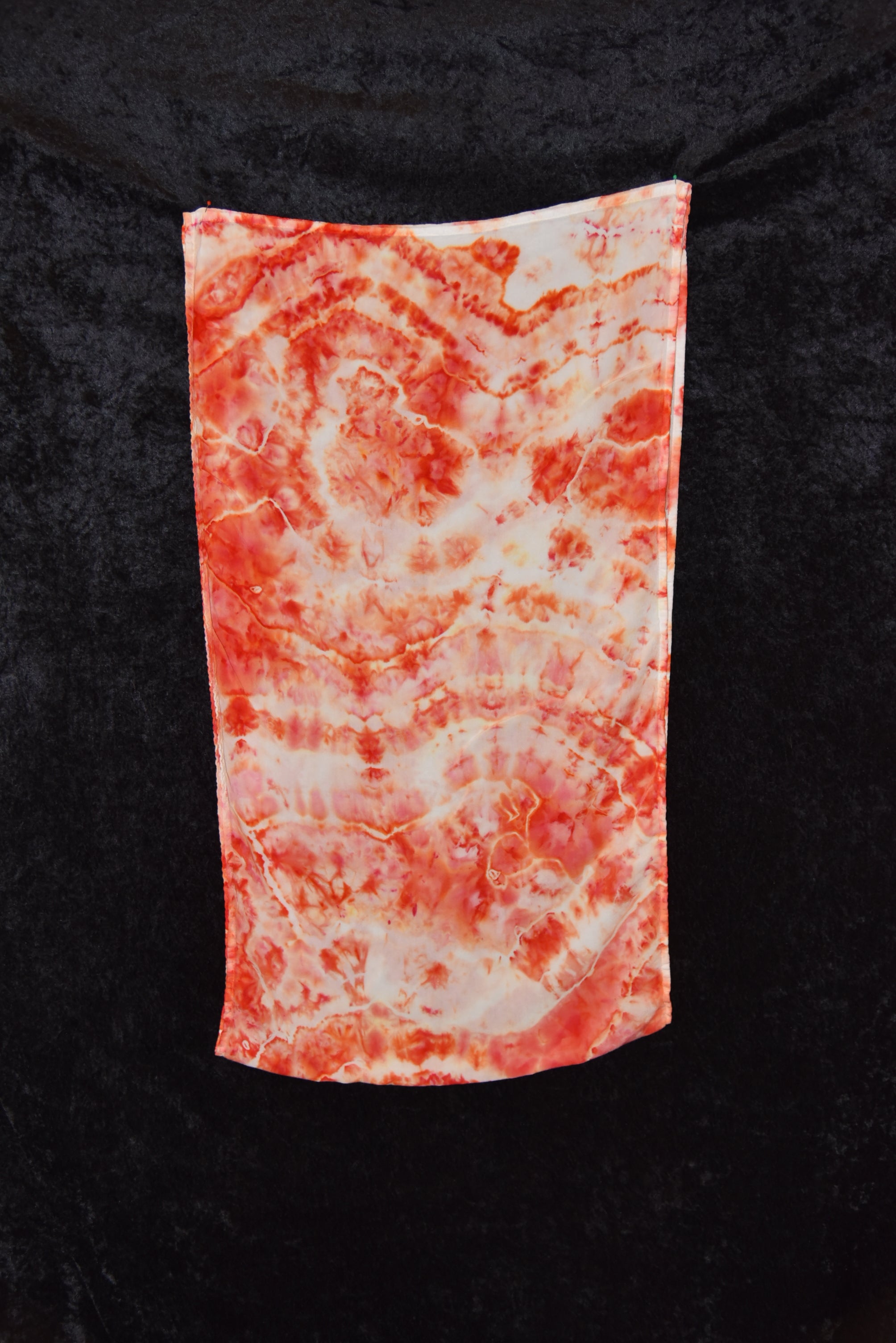 Circular Rayon Infinity Scarf - Coral